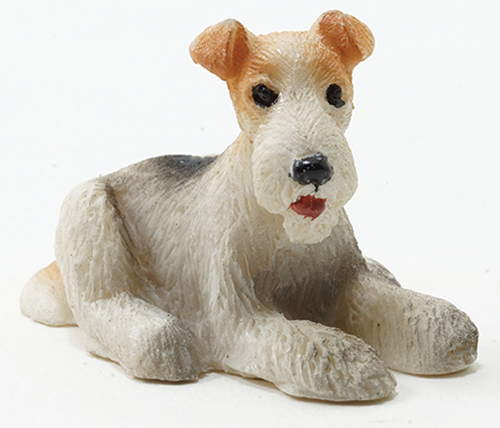 Dollhouse Miniature Airedale Terrier